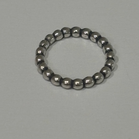 Authentic Pandora Bubble Stack Ring Sz 52/6 - Picture 1 of 2